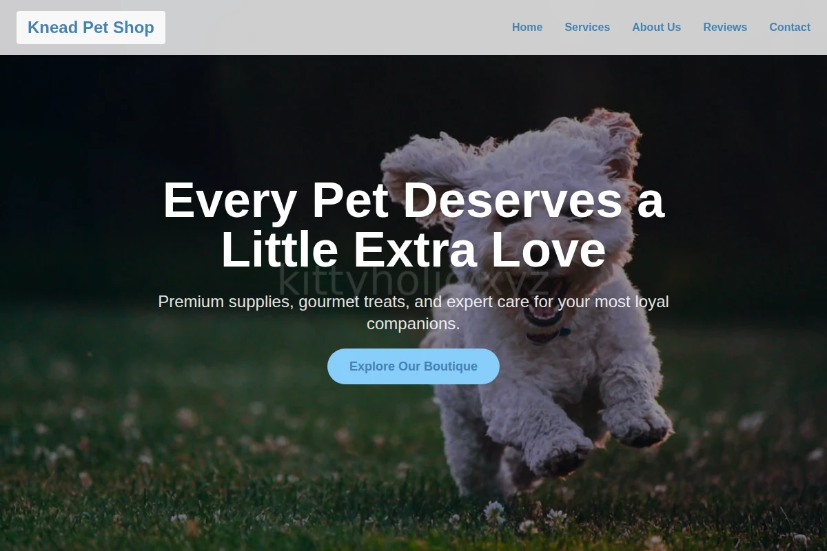 Knead Pet Shop